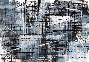 Malerei mit dem Titel "partition" von Bruno Keip, Original-Kunstwerk