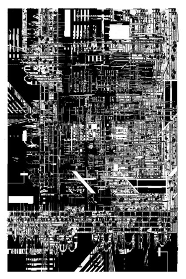 Dessin intitulée "partition" par Bruno Keip, Œuvre d'art originale