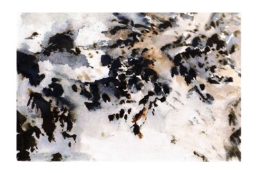 Pintura titulada "hivernal" por Bruno Keip, Obra de arte original, Acuarela
