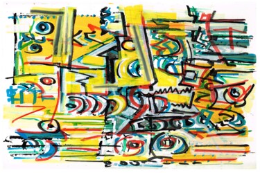 Painting titled "mai-2016-equilibre-…" by Bruno Keip, Original Artwork