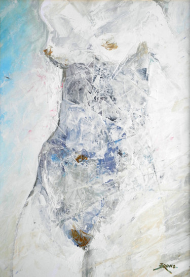 Painting titled "MARMORÉENNE  ac-p-t…" by Bruno Le Sourd, Original Artwork