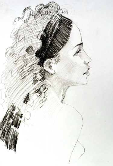 Drawing titled "MILA 15-11-18.jpg" by Bruno Le Sourd, Original Artwork