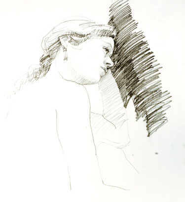 Drawing titled "MARIANA 15-11-11.jpg" by Bruno Le Sourd, Original Artwork