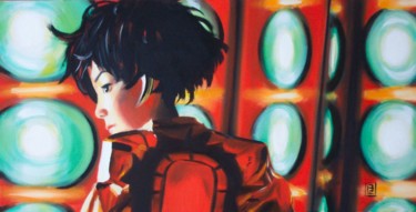 Pintura titulada "2046 (Faye Wong)" por Bruno Lebayle, Obra de arte original, Oleo