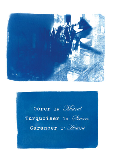 Fotografia intitolato "L'ATELIER DU PEINTRE" da Bruno Lhonneur, Opera d'arte originale, fotografia a pellicola