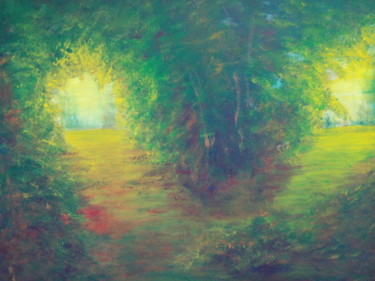 Peinture intitulée "naturelle-evidente.…" par Bruno Meril, Œuvre d'art originale, Acrylique