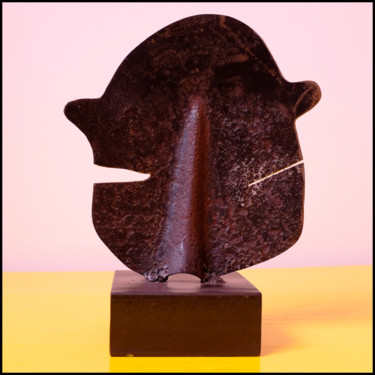 Sculpture intitulée "Dualité 2" par Bruno Mesrine, Œuvre d'art originale, Métaux