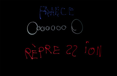 Tout va Bien Photographie intitulée "Tout va Bien" par Mesrine, Œuvre d'art originale, Light Painting