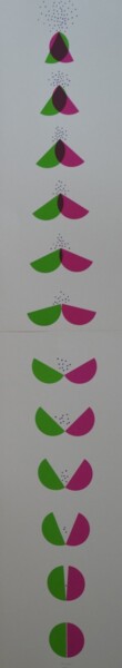 Отпечатки и Гравюры под названием "Continuità XL" - Bruno Munari, Подлинное произведение искусства, Шелкография
