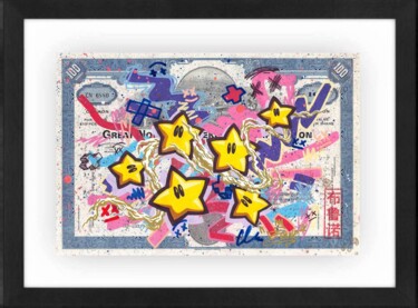 绘画 标题为“Super étoile” 由Brunograffer, 原创艺术品, 丙烯