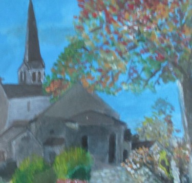 Painting titled "St Paul Mont Pénit" by Bruno Grégory (BG), Original Artwork, Acrylic