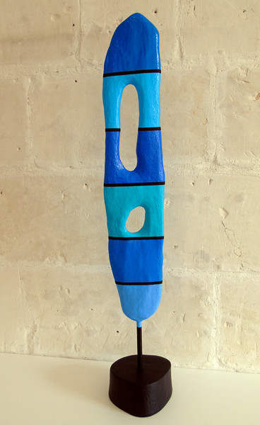 Sculpture intitulée "Sculptissime 3" par Bruno Guévenoux, Œuvre d'art originale, Bois
