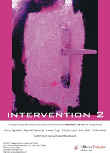 Pintura intitulada "CartazIntervention2…" por Bruno Melo, Obras de arte originais