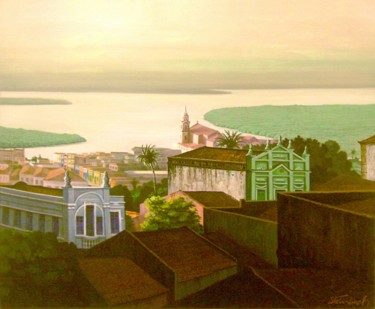 Painting titled ""Parahyba e Sanhauá…" by Bruno Steinbach, Original Artwork