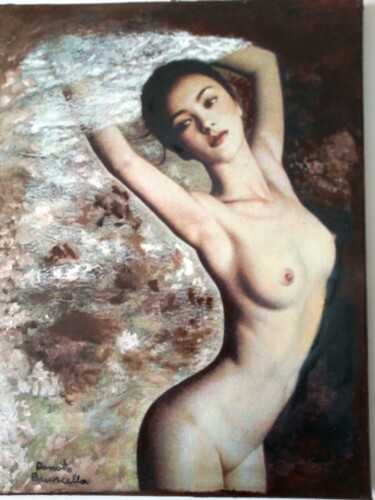 Картина под названием "Yan" - Bruscella Donato, Подлинное произведение искусства, Масло