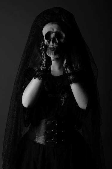 Fotografia zatytułowany „Santa Muerte” autorstwa Bryah, Oryginalna praca, Fotografia cyfrowa