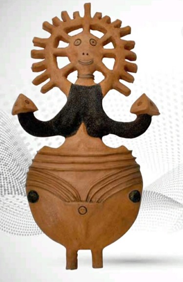 Sculpture titled "Anadolu" by Bulent Savkin, Original Artwork, Ceramics