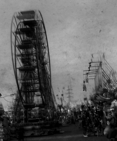 Fotografia intitolato "Luna Park.jpg" da Budano Lino, Opera d'arte originale