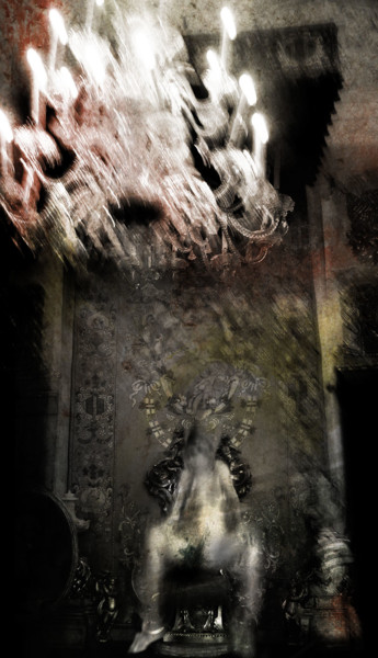 Fotografia intitolato "chandelier.jpg" da Budano Lino, Opera d'arte originale
