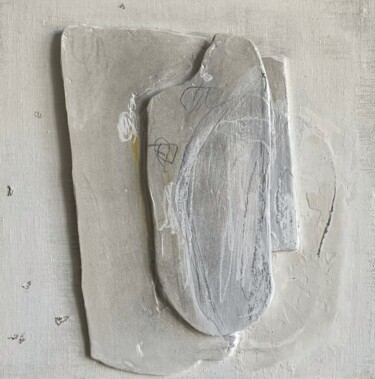 Malerei mit dem Titel "Sculptural primitiv…" von Maria Buduchikh, Original-Kunstwerk, Gips