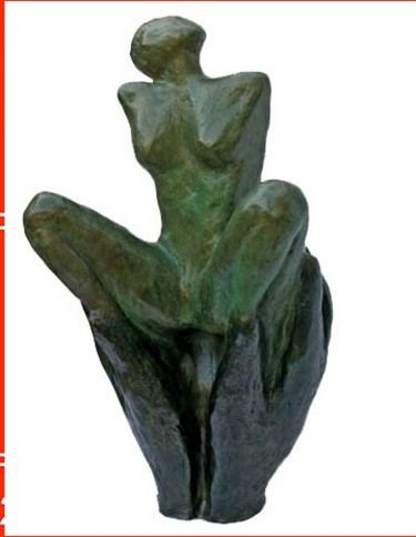 Peinture intitulée "sculpture Angelique…" par Buissonances, Œuvre d'art originale