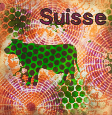 绘画 标题为“Suisse II” 由Bunji, 原创艺术品, 丙烯