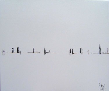 Peinture intitulée "Sursum corda" par Laurent Buntinx, Œuvre d'art originale