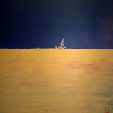 Peinture intitulée "Dernier voyage du K…" par Laurent Buntinx, Œuvre d'art originale