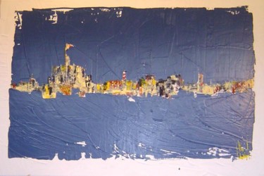 Peinture intitulée "Castle Dock" par Laurent Buntinx, Œuvre d'art originale