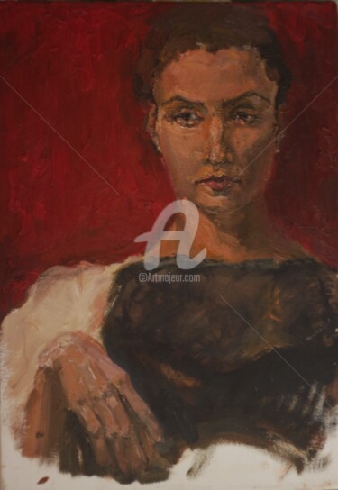 Painting titled "img-7023.jpg" by Ainura Buniatova, Original Artwork, Oil