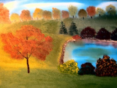 Painting titled "Summer Days" by Burie Smith, Original Artwork