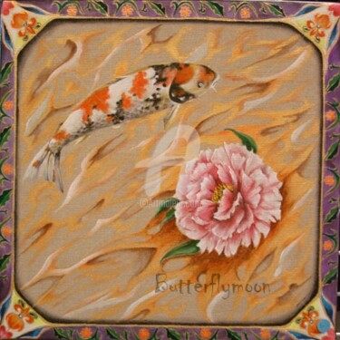 Painting titled "Mélange de sensatio…" by Butterflymoon, Original Artwork