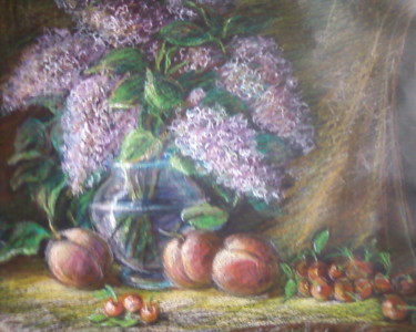 Peinture intitulée "0031.jpg" par Liubov Bukharova, Œuvre d'art originale, Pastel