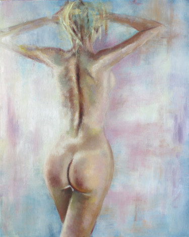 Painting titled "Angel" by Ben Kelley, Original Artwork, Oil