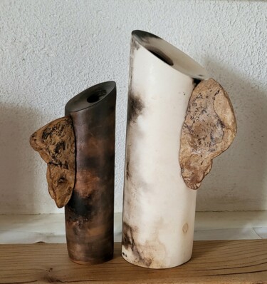设计 标题为“Pichet-vases jumeau…” 由Barbara Widmer Taylor, 原创艺术品, 饰品
