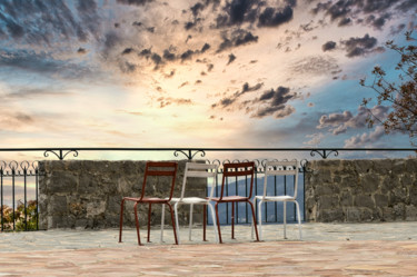 Chaises avec vue Photographie intitulée "Chaises avec vue" par Byalmador, Œuvre d'art originale, Photographie numérique