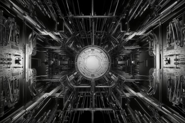 Arte digitale intitolato "X Gate 1" da C.R. Kunferman, Opera d'arte originale, Immagine generata dall'IA