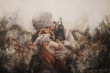 Humanism Pintura titulada "Humanism" por C.Y. Han, Obra de arte original, Acrílico