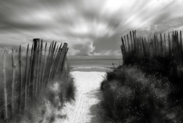 Photography titled "la Plage ..." by Ollivier Cacaud, Original Artwork, Digital Photography