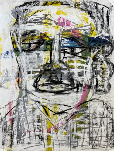 "Head of Haruki Mura…" başlıklı Tablo Cäcilie Von Manal tarafından, Orijinal sanat, Pastel
