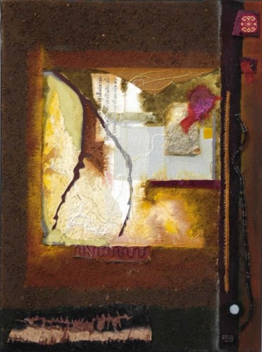 Peinture intitulée "Soir d'été" par Caecilia, Œuvre d'art originale, Huile