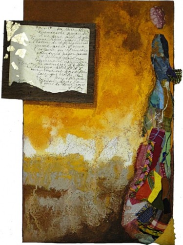 Peinture intitulée "En ce temps..." par Caecilia, Œuvre d'art originale, Huile