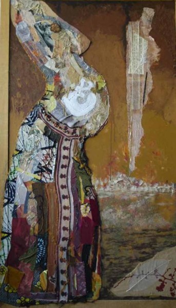 Peinture intitulée "Naissance d'une paix" par Caecilia, Œuvre d'art originale, Huile
