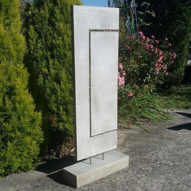 Sculptuur getiteld "Outer door" door Caetano Marques, Origineel Kunstwerk, Anders