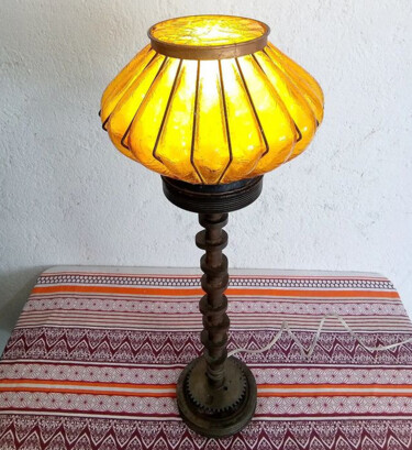 Σκίτσο με τίτλο "Orage Tree Lamp" από Calavera Estudio Dgo Mx, Αυθεντικά έργα τέχνης, Φωτιστικό