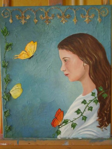 Peinture intitulée "Olympe" par Rose Callaghan, Œuvre d'art originale