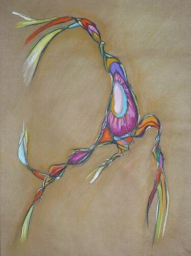 Pintura titulada "Vuelo Multicolor" por Callejon, Obra de arte original, Oleo