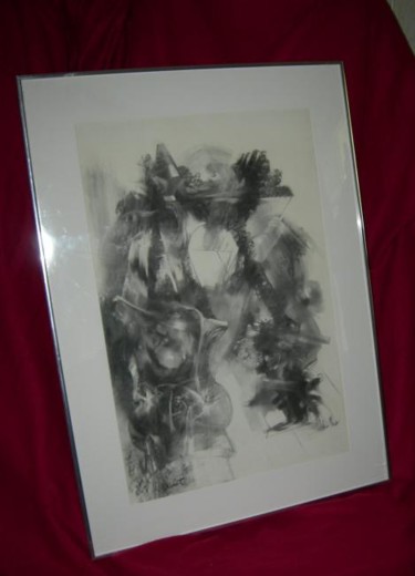 Drawing titled "STUDIO with CAPITAL…" by Calvin Albert, Original Artwork, Other