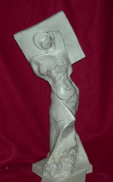 Sculpture titled "BLOSSOM WOMAN Sculp…" by Calvin Albert, Original Artwork