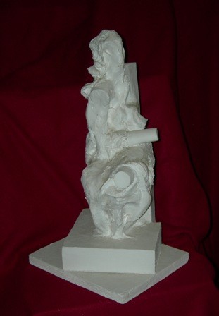 Sculpture titled "MEMORY 3 - Abstract…" by Calvin Albert, Original Artwork, Mixed Media